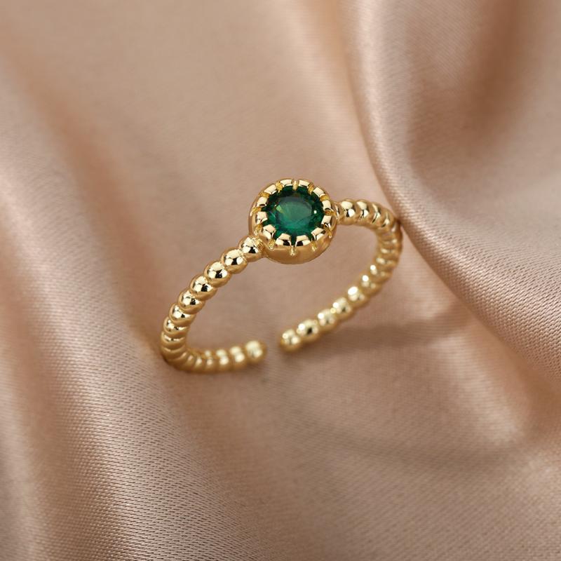 Cluster Rings Boho Bead Chain For Women Girl Green Crystal Charm Round Adjustable Open Finger Ring Accessrioes Fashion Jewelry Gifts, Golden;silver
Cluster Rings Boho Bead Chain For Women Girl Green Crystal Charm Round Adjustable Open Finger Ring Accessrioes Fashion Jewelry Gifts, Golden;silver