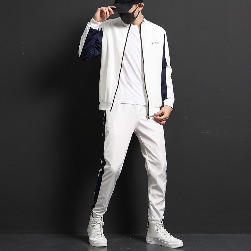 2021 New Spring Fashion 2 Piece Sweatshirt Sweatpants Autumn Casual Cotton Sportswear Jacket Sets Tracksuit for Teens Men Puo9, White
2021 New Spring Fashion 2 Piece Sweatshirt Sweatpants Autumn Casual Cotton Sportswear Jacket Sets Tracksuit for Teens Men Puo9, White
