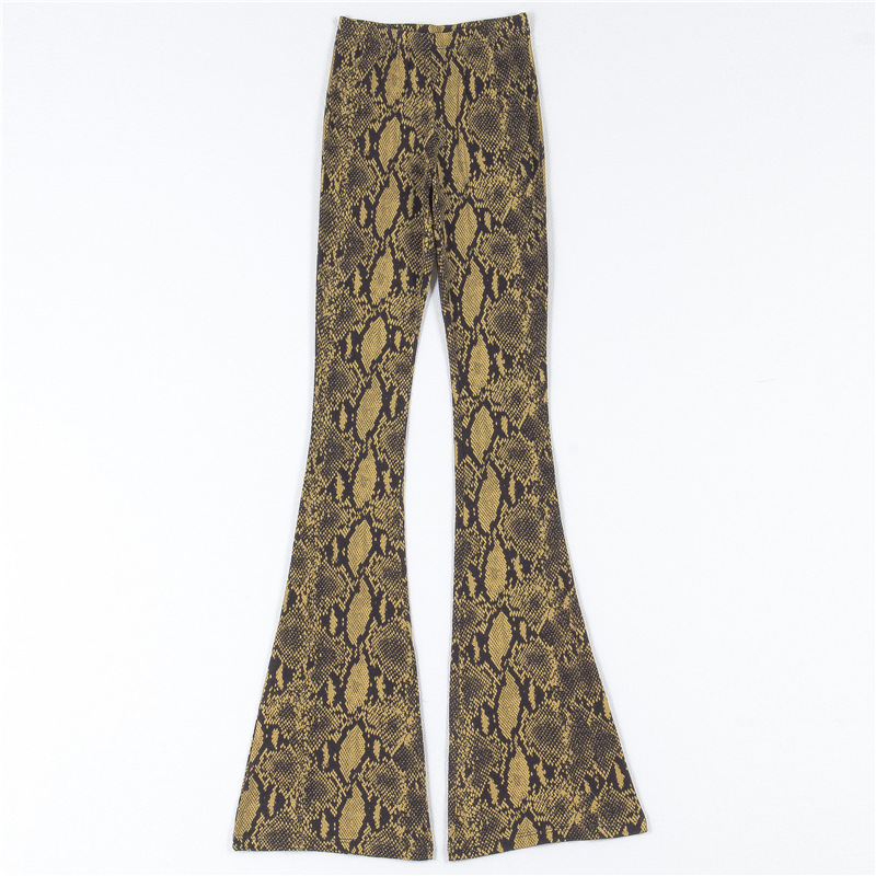 2021 New Snake Print National Women's Yellow Snakeskin Printing Lower Belt Burning Electric Leggings Hippie Pants Tb1m, Beige
2021 New Snake Print National Women's Yellow Snakeskin Printing Lower Belt Burning Electric Leggings Hippie Pants Tb1m, Beige