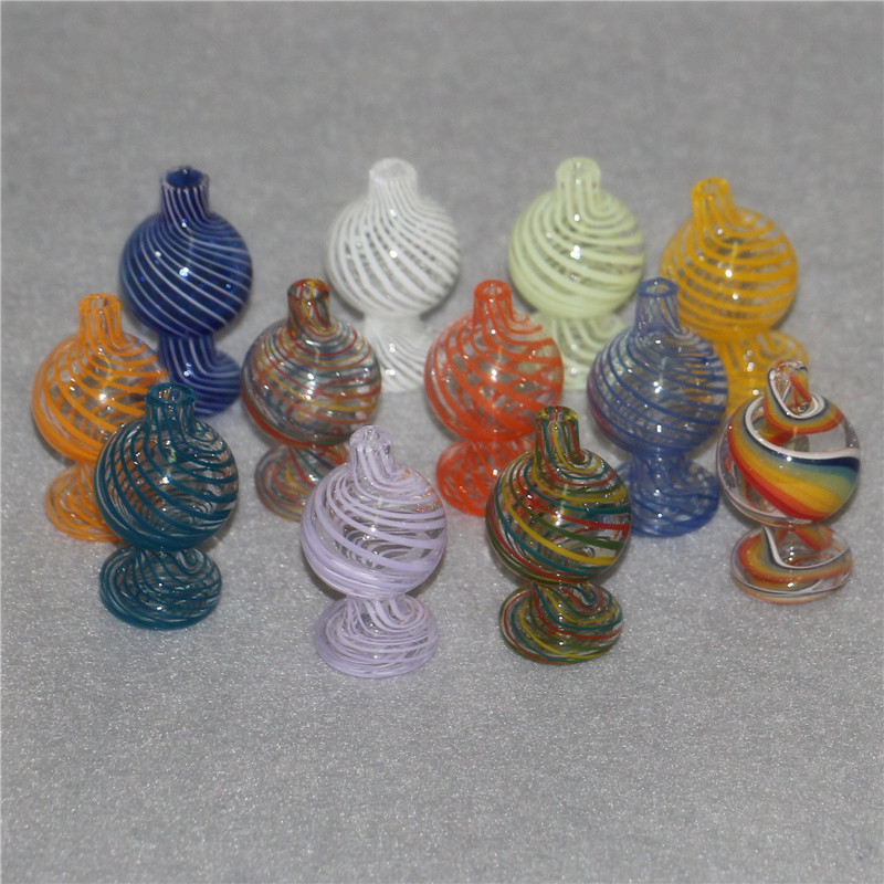 colorful 25mm OD Bubble Carb Cap Wig Wag Dome For Smoking 2mm 3mm 4mm Thick Quartz Banger Nail Glass Bongs Dab Rig
colorful 25mm OD Bubble Carb Cap Wig Wag Dome For Smoking 2mm 3mm 4mm Thick Quartz Banger Nail Glass Bongs Dab Rig