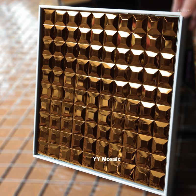3D Copper 5 Bevelled Edges Diamond Mirror Mosaic Tiles DIY Bathroom Showroom Displaying Cabinet Decorate Wall Sticker Outdoor1, Black
3D Copper 5 Bevelled Edges Diamond Mirror Mosaic Tiles DIY Bathroom Showroom Displaying Cabinet Decorate Wall Sticker Outdoor1, Black