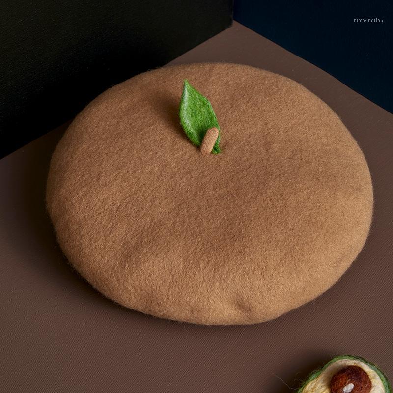 Qiu dong beret elegant leaves baize painter express cap in the fall and winter of female Japanese joker1, Camel
Qiu dong beret elegant leaves baize painter express cap in the fall and winter of female Japanese joker1, Camel