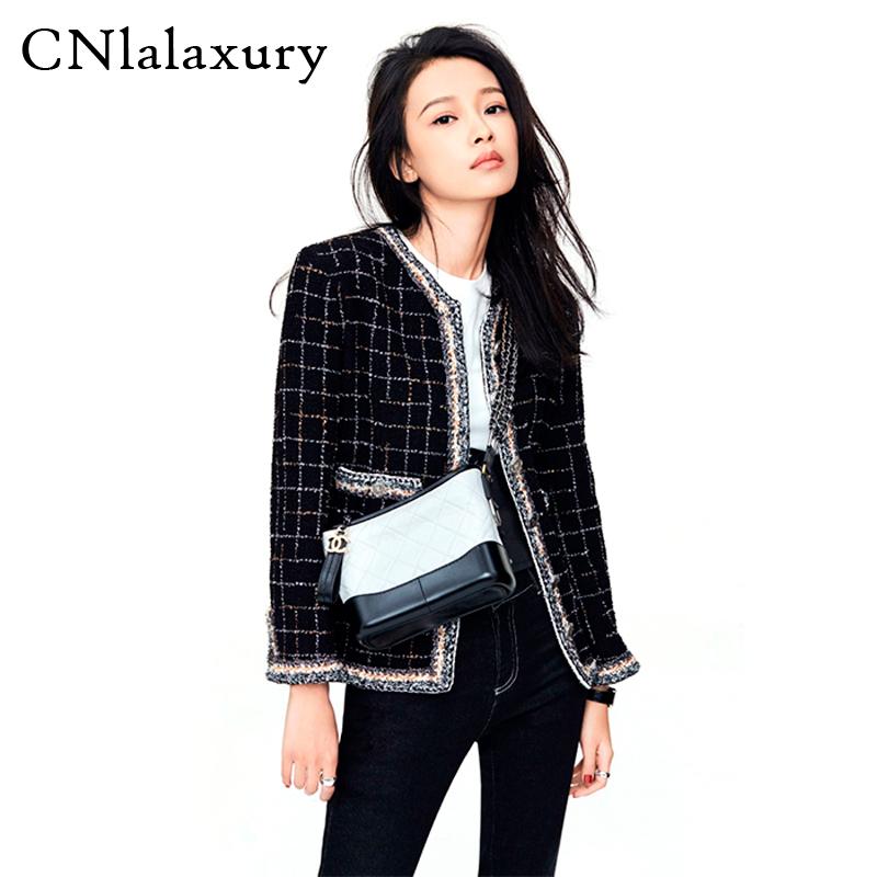 White Vintage Plaid tweed Jackets for women Casaco Feminino spring autumn coat new classic jacket Ladies clothes chaqueta mujer
White Vintage Plaid tweed Jackets for women Casaco Feminino spring autumn coat new classic jacket Ladies clothes chaqueta mujer