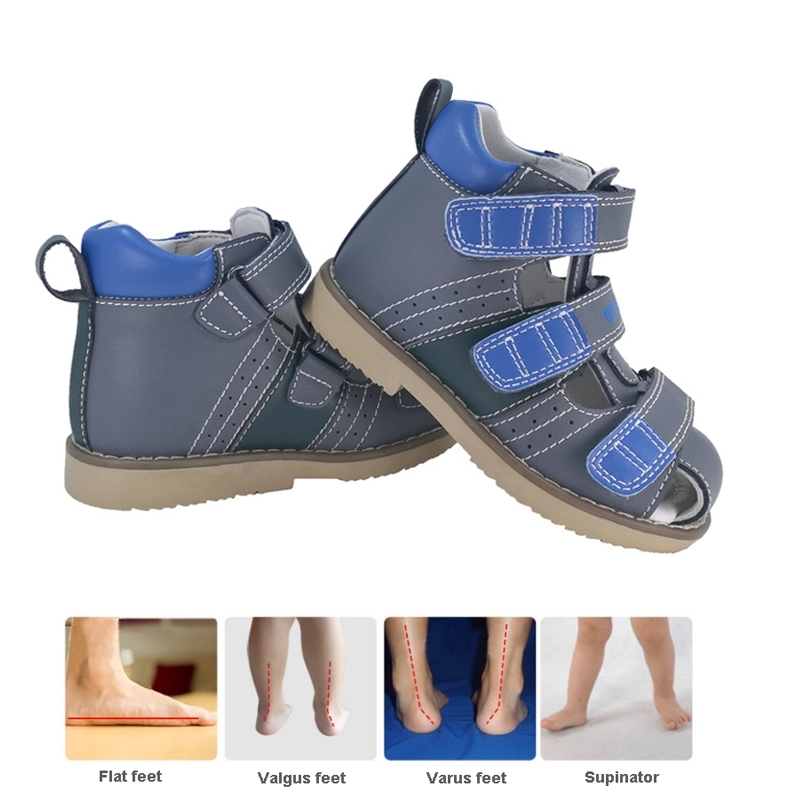 Ortoluckland Boys Genuine Leather Sandals Orthopedic Shoes For Children Toddler Baby Closed Toe Shoes With Arch Support Sole Y201028, Genuine grey
Ortoluckland Boys Genuine Leather Sandals Orthopedic Shoes For Children Toddler Baby Closed Toe Shoes With Arch Support Sole Y201028, Genuine grey