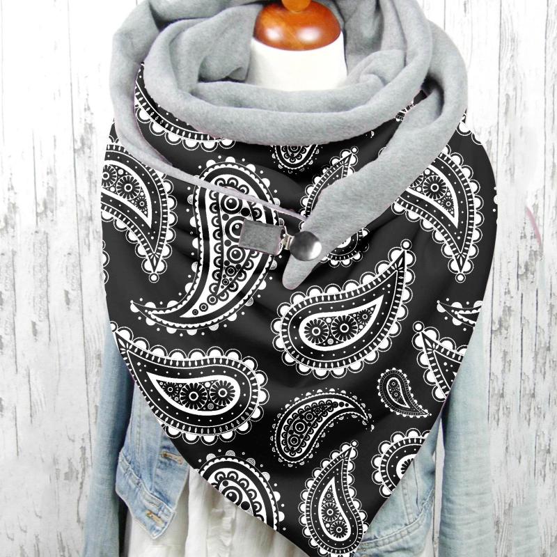 Scarves Women 2021 Fashion Winter Scarf Christmas Elk Snowflake Print Button Soft Wrap Casual Warm Shawls Bufanda
Scarves Women 2021 Fashion Winter Scarf Christmas Elk Snowflake Print Button Soft Wrap Casual Warm Shawls Bufanda