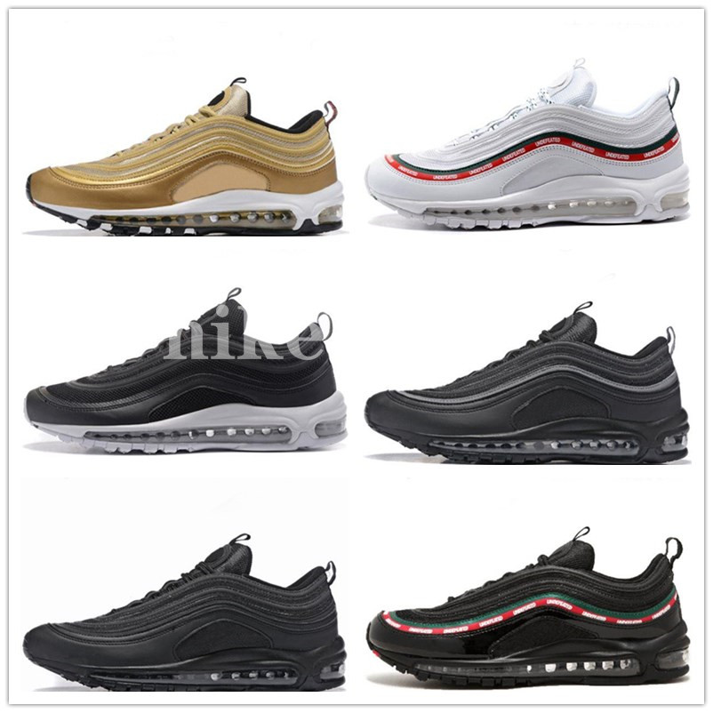 Mens 97 Running Shoes Jesus Triple Black Bullet White Women 97s Undefeated Trainer Reflective Bred Game Royal Sneakers, Colour8
Mens 97 Running Shoes Jesus Triple Black Bullet White Women 97s Undefeated Trainer Reflective Bred Game Royal Sneakers, Colour8