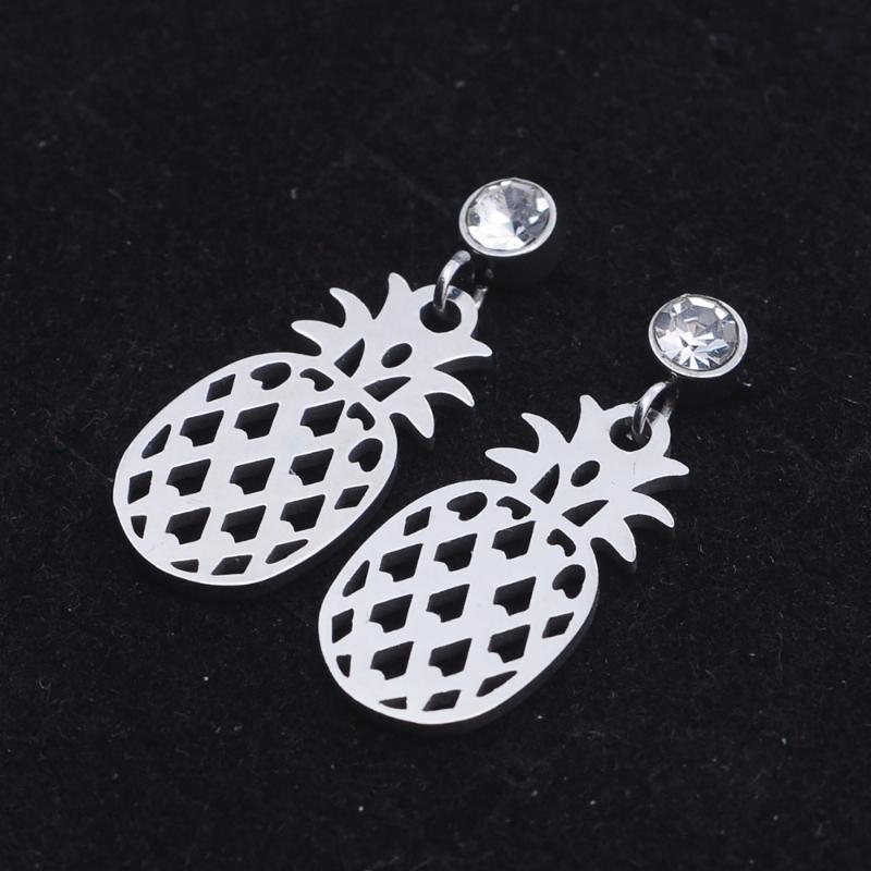 High Quality 100% Stainless Steel Peanapple Charm Drop Earring for Women Wedding Party Dangle Earrings Jewelry
High Quality 100% Stainless Steel Peanapple Charm Drop Earring for Women Wedding Party Dangle Earrings Jewelry