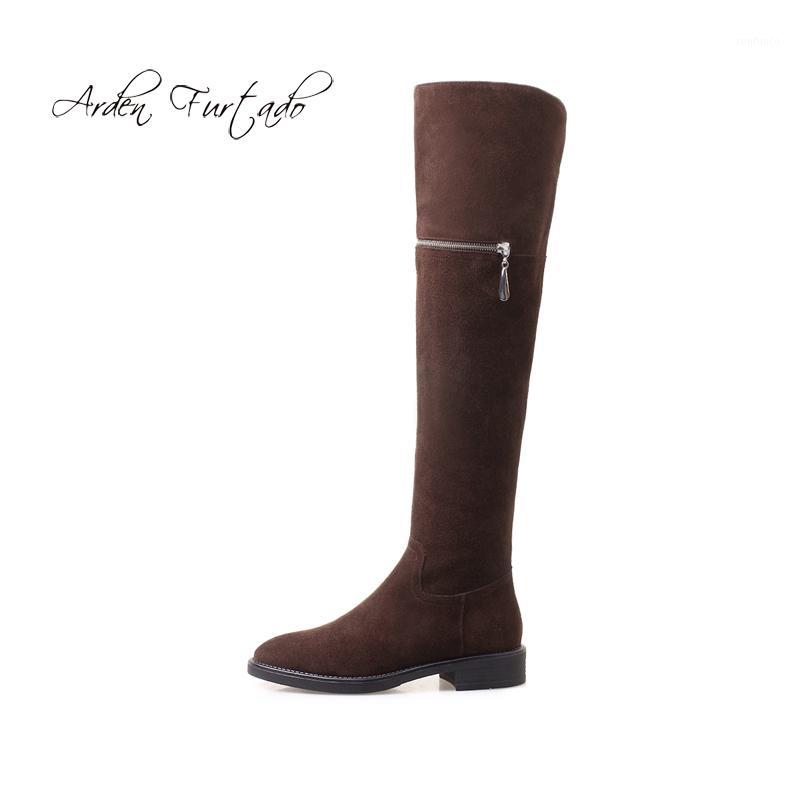 Arden Furtado 2020 autumn winter flat over the knee Knight boots brown fashion round toe zipper boots women's shoes big size 401, Black
Arden Furtado 2020 autumn winter flat over the knee Knight boots brown fashion round toe zipper boots women's shoes big size 401, Black