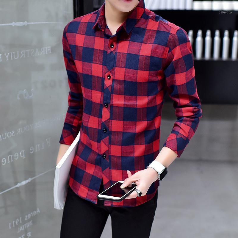 Men's Casual Shirts The 2021 Men's Slim Long Sleeved Shirt Mens Plaid All-match1, Black
Men's Casual Shirts The 2021 Men's Slim Long Sleeved Shirt Mens Plaid All-match1, Black