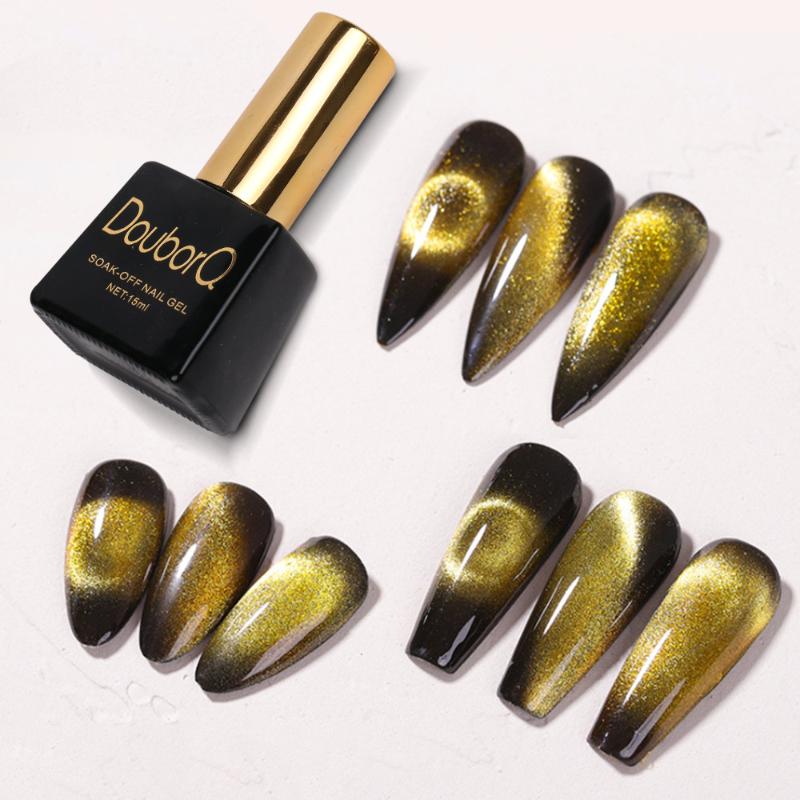 Magnetic Spar Gel Polish Gold Silver 15ML Soak Off Gel Cat Eye UV LED Nail for Manicuring DIY, Magnetic stick
Magnetic Spar Gel Polish Gold Silver 15ML Soak Off Gel Cat Eye UV LED Nail for Manicuring DIY, Magnetic stick