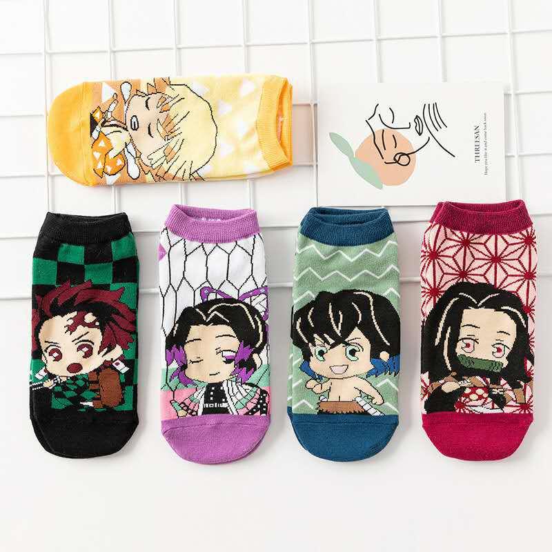 Party Masks Demon Slayer Kimetsu No Yaiba Sock Short Socks Cosplay Prop Cartoons Anime Kamado Tanjirou Nezuko Cotton Halloween
Party Masks Demon Slayer Kimetsu No Yaiba Sock Short Socks Cosplay Prop Cartoons Anime Kamado Tanjirou Nezuko Cotton Halloween