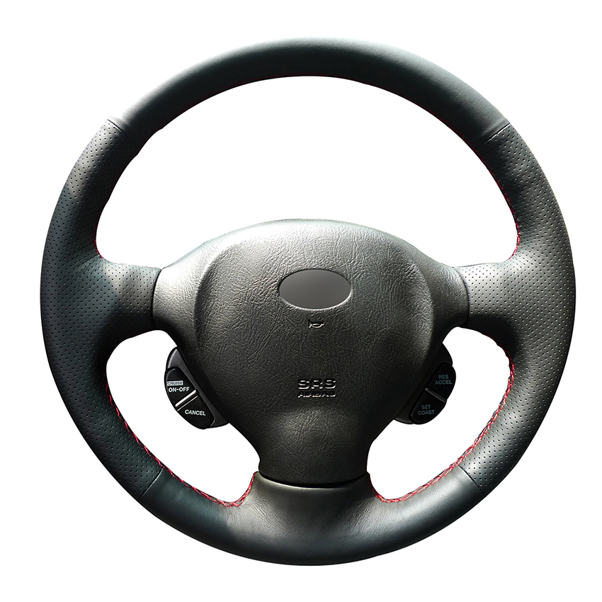 Hand-stitched Black Artificial Leather Anti-slip Car Steering Wheel Cover for Santa Fe 2001 2002 2003 2004 2005 2006
Hand-stitched Black Artificial Leather Anti-slip Car Steering Wheel Cover for Santa Fe 2001 2002 2003 2004 2005 2006