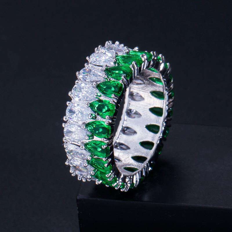 2020 new luxury Double row pear 925 sterling silver eternity band ring for women lady anniversary gift jewelry wholesale R5854
2020 new luxury Double row pear 925 sterling silver eternity band ring for women lady anniversary gift jewelry wholesale R5854