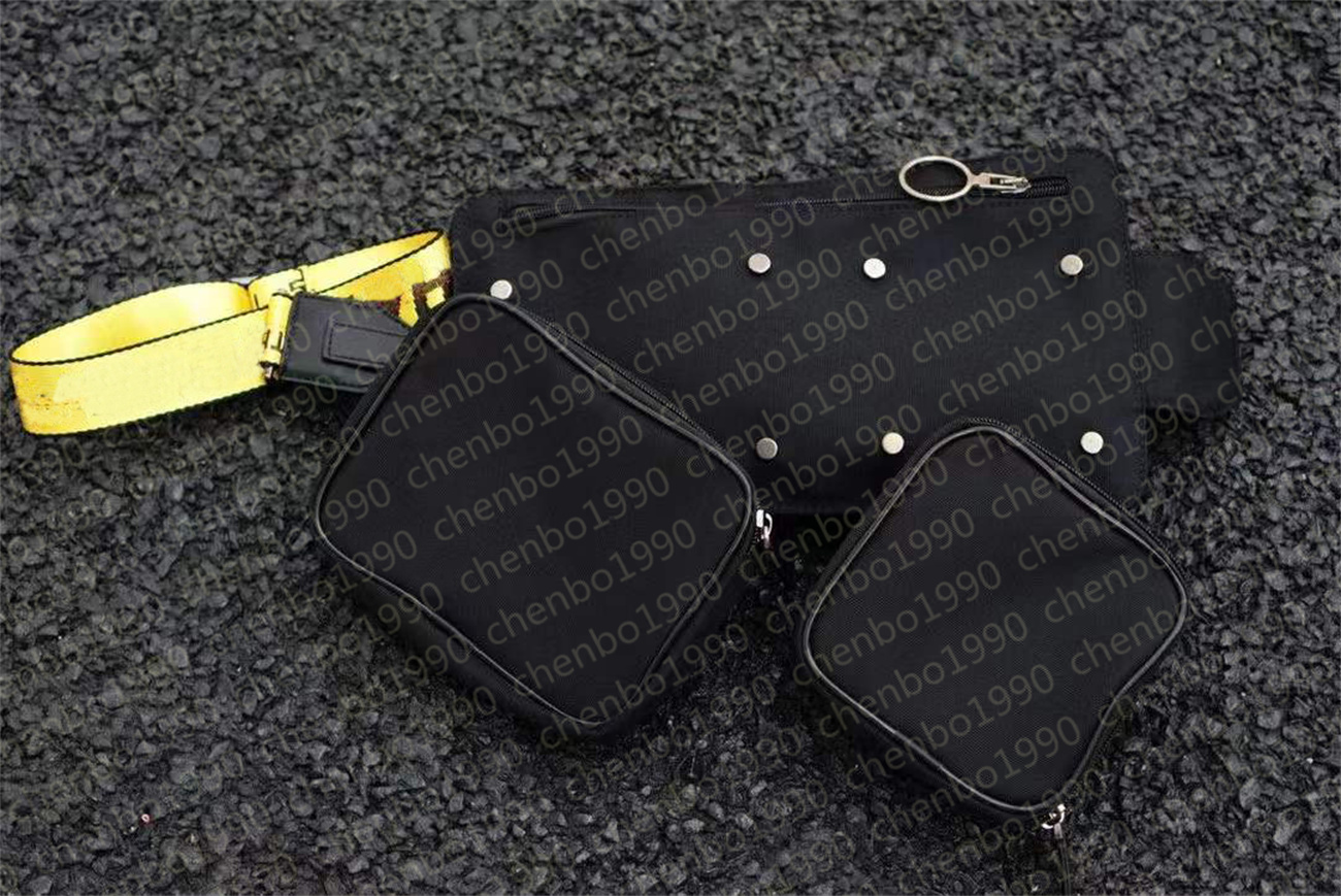 5511New 2022 Brand MINI Men off Yellow canvas belt white Shoulder Bag canvas chest pack waist bags multi purpose satchel Messenger 5 stlys, Black
5511New 2022 Brand MINI Men off Yellow canvas belt white Shoulder Bag canvas chest pack waist bags multi purpose satchel Messenger 5 stlys, Black