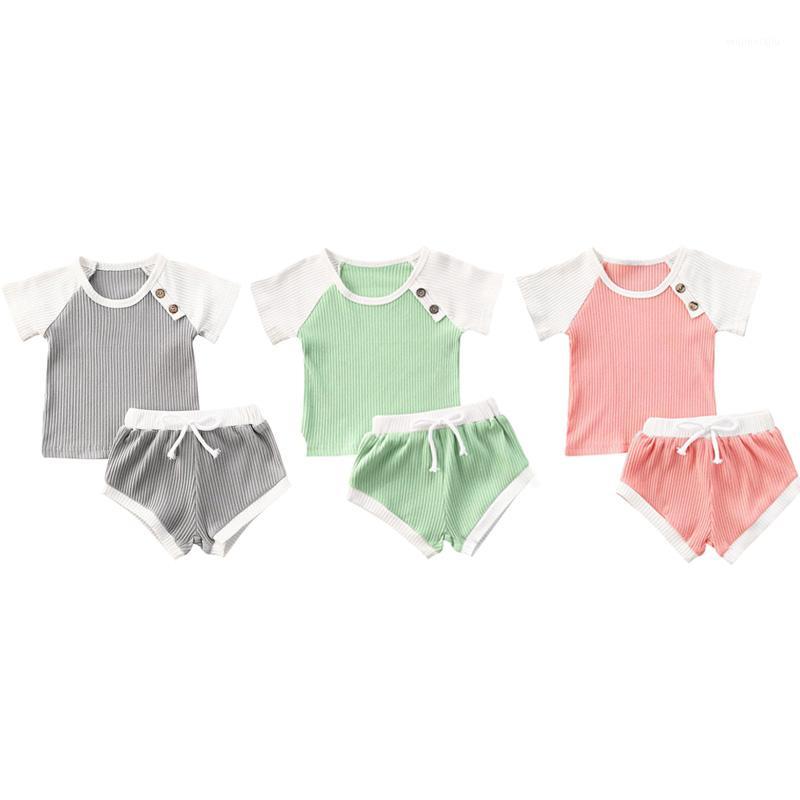 Toddler Baby Boys Girls Summer Clothes Newborn Kids Baby Girls Ribbed Knitted Short Sleeve T-shirts + Shorts Tracksuits Sets1, Pink
Toddler Baby Boys Girls Summer Clothes Newborn Kids Baby Girls Ribbed Knitted Short Sleeve T-shirts + Shorts Tracksuits Sets1, Pink