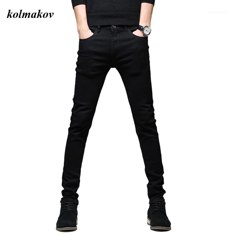 KOLMAKOV New Arrival Style High Quality Fashion Casual Slim Elastic Black Jeans Men's Pencil Pants Skinny Jeans Trousers 27-361
KOLMAKOV New Arrival Style High Quality Fashion Casual Slim Elastic Black Jeans Men's Pencil Pants Skinny Jeans Trousers 27-361