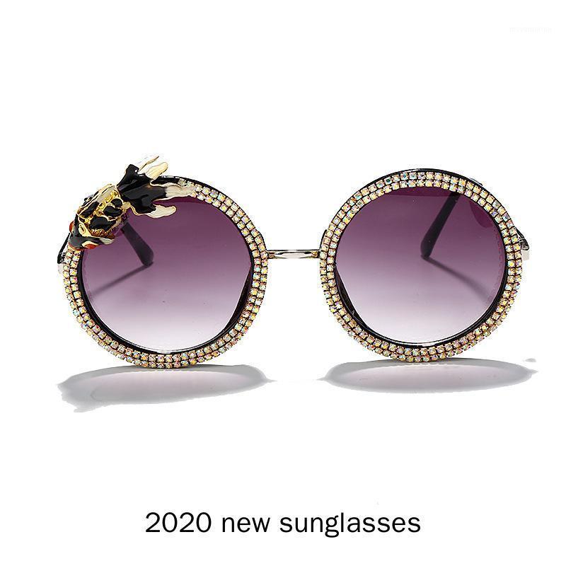 Fashion Full Frame Diamond Round Sunglasses Women Vintage Punk Sun Glasses Men Clear Gray Lens Rhinestone Sunglasses UV400 NX1
Fashion Full Frame Diamond Round Sunglasses Women Vintage Punk Sun Glasses Men Clear Gray Lens Rhinestone Sunglasses UV400 NX1