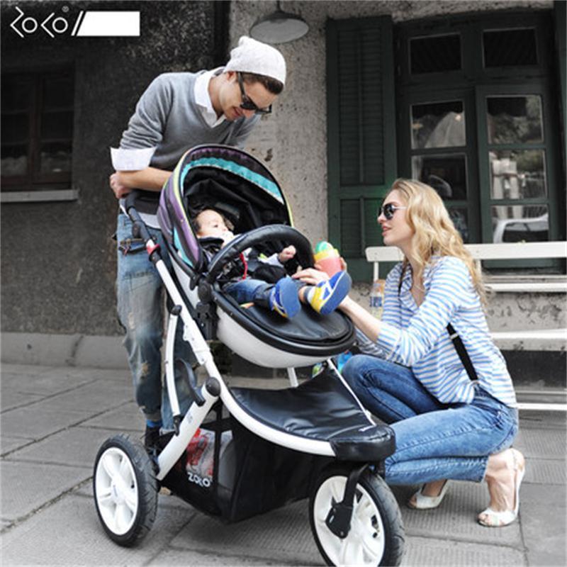 High Landscape Baby Stroller 2 In 1 Can Sit And Recline Newborn Pram Foldable Two Way Carriage Suspension Tricycle
High Landscape Baby Stroller 2 In 1 Can Sit And Recline Newborn Pram Foldable Two Way Carriage Suspension Tricycle