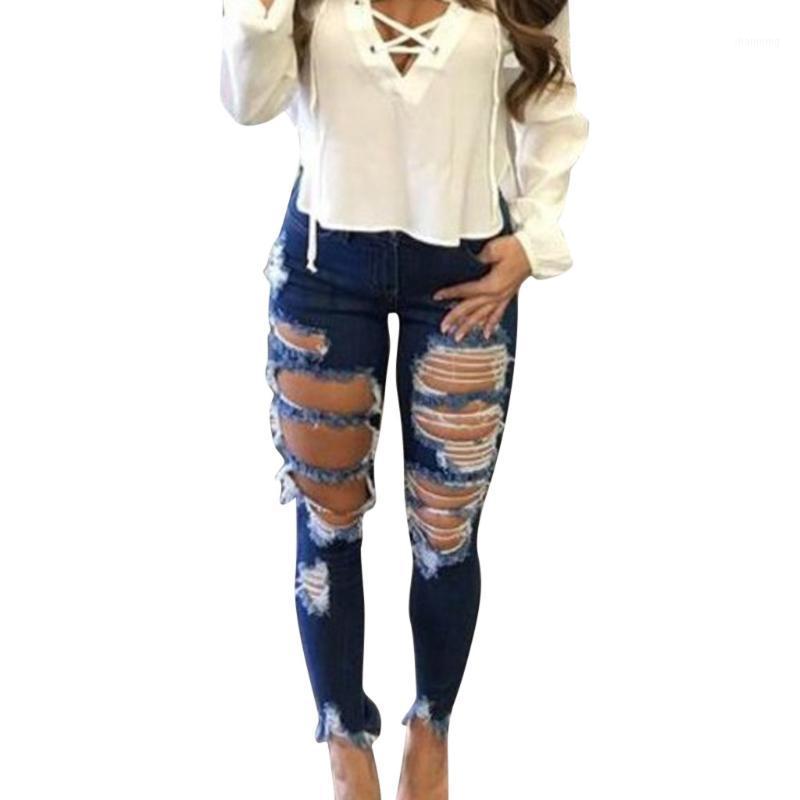 Lady High Waisted Skinny Hole Denim Jeans Stretch Slim Pants Calf Length Jeans Casual High Quality Solid Color Pants 2.251, Beige
Lady High Waisted Skinny Hole Denim Jeans Stretch Slim Pants Calf Length Jeans Casual High Quality Solid Color Pants 2.251, Beige