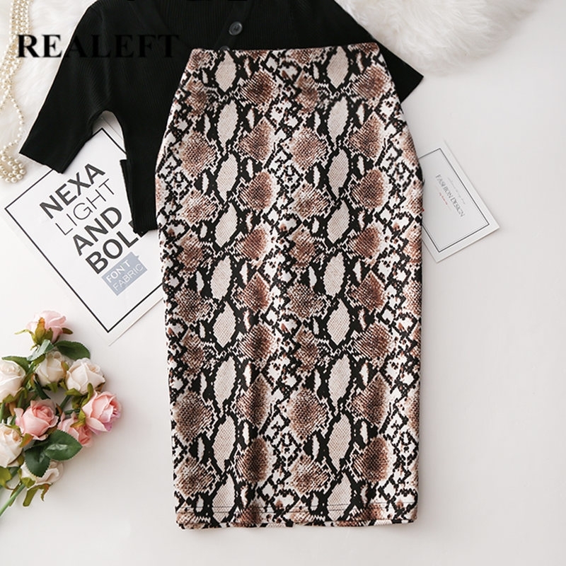 REALEFT Women Snake Printed Pencil Wrap Skirts New Arrival High Waist Knee-Length Bodycon Sheath Midi Skirts for Ladies Y200326, Leopard
REALEFT Women Snake Printed Pencil Wrap Skirts New Arrival High Waist Knee-Length Bodycon Sheath Midi Skirts for Ladies Y200326, Leopard