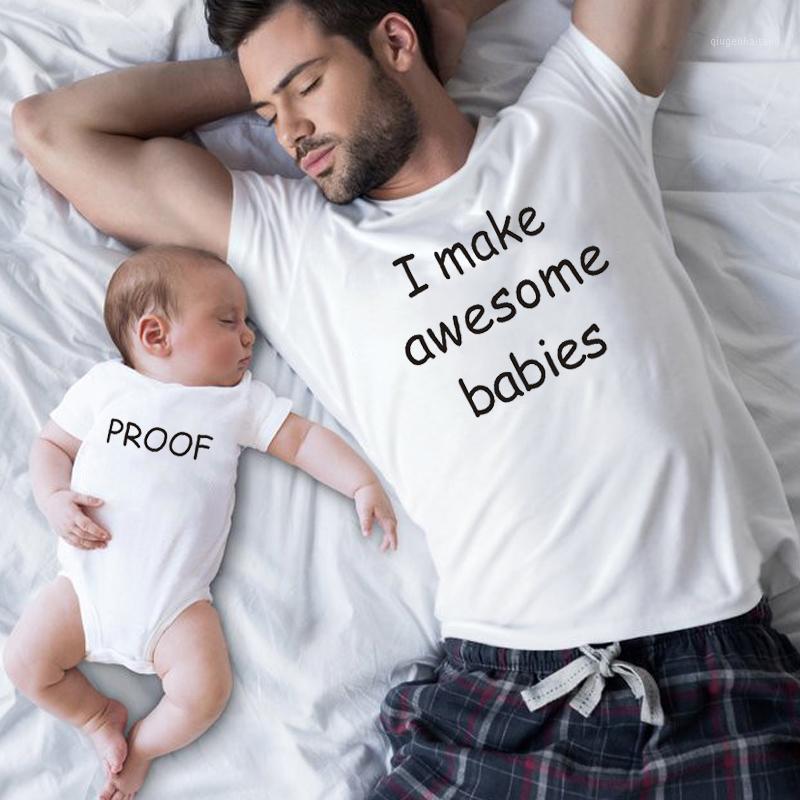 I Make Awesome Babies and Proof Father and Son Daughter Matching Clothes Family Funny Letter Print T Shirts Daddy Baby Bodysuit1, Black
I Make Awesome Babies and Proof Father and Son Daughter Matching Clothes Family Funny Letter Print T Shirts Daddy Baby Bodysuit1, Black