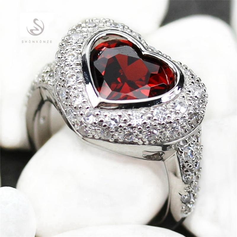 Fleure Esme vintage women engagement wedding rings Lovely Bohemia Red Pink Cubic Zirconia Rhodium Plated R915 R916 size 6 7 8 9
Fleure Esme vintage women engagement wedding rings Lovely Bohemia Red Pink Cubic Zirconia Rhodium Plated R915 R916 size 6 7 8 9