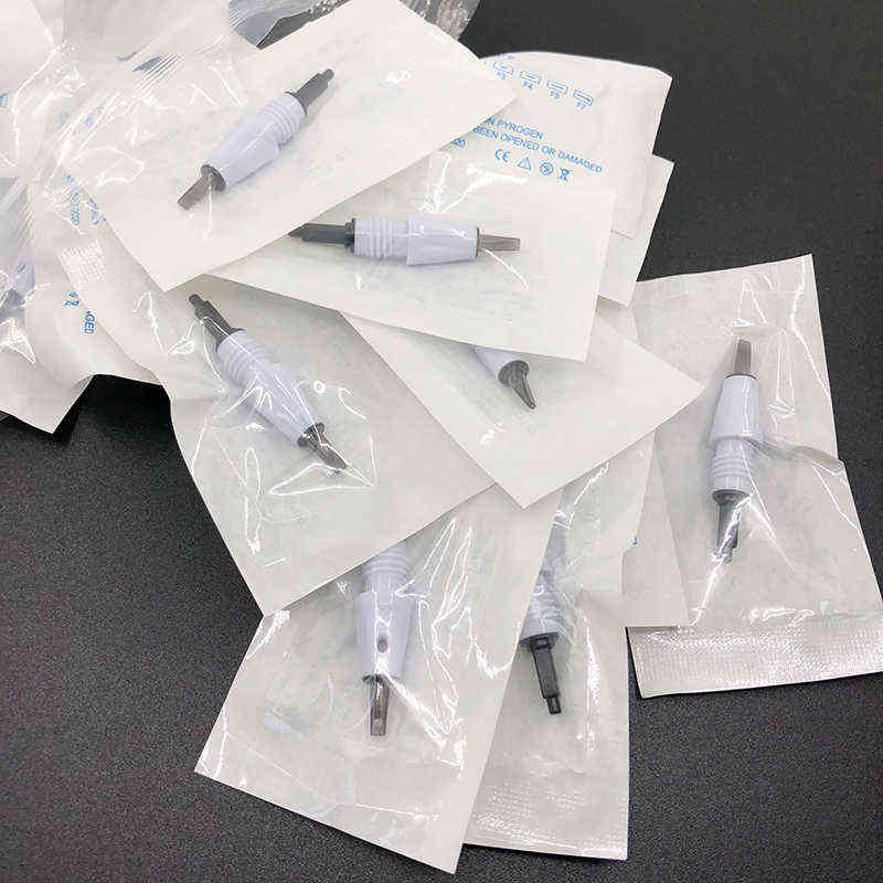 Screw 50pcs ARTMEX-V series V3 V6 V8 V9 Artmex Needles For PMU Tattoo Tip Permanent Makeup Tools Electric Pen Eyebrows Eyeliner 211229