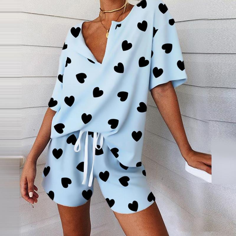 Two-Piece Lounge Pajamas Set Women Rib Two-Piece Lounge Set Loungewear Women Comfortable Homewear Summer Sleepwear Girls
Two-Piece Lounge Pajamas Set Women Rib Two-Piece Lounge Set Loungewear Women Comfortable Homewear Summer Sleepwear Girls