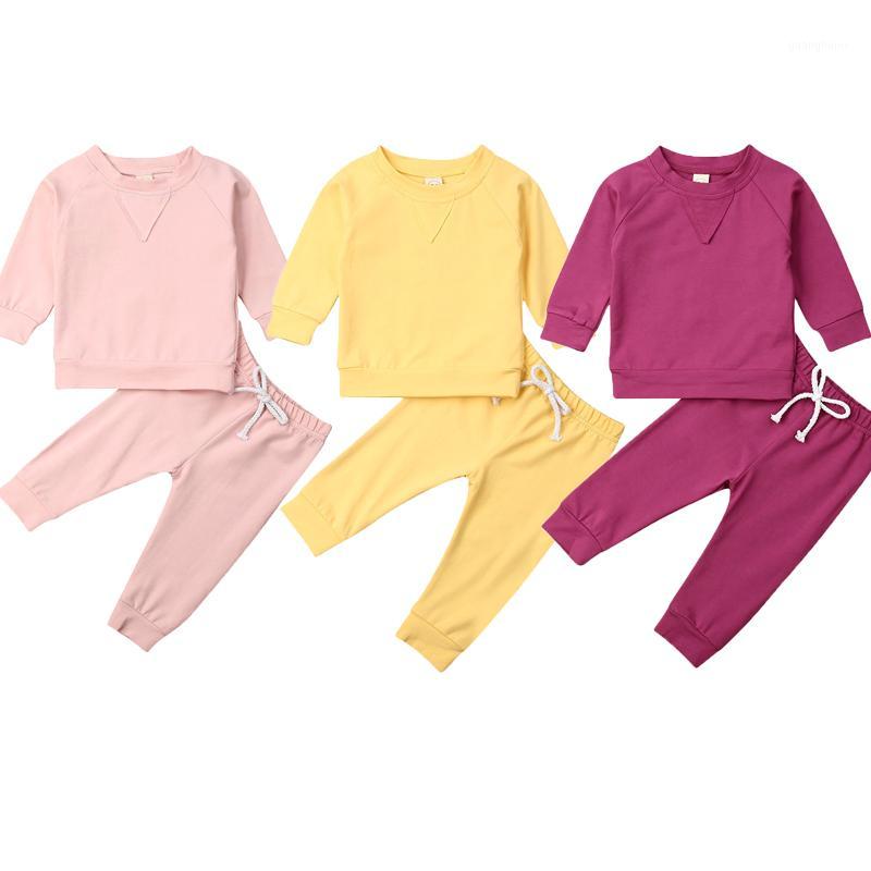 2020 Kids Baby Girl Boy Solid Tracksuits 2Pcs Autumn Clothes Sets Pullover Sweatshirts+Long Pants Kids Cotton Outfit 0-4Y1, Yellow
2020 Kids Baby Girl Boy Solid Tracksuits 2Pcs Autumn Clothes Sets Pullover Sweatshirts+Long Pants Kids Cotton Outfit 0-4Y1, Yellow
