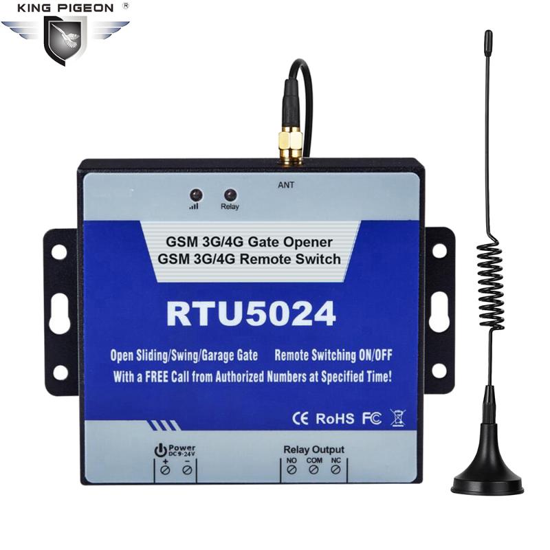 4G GSM Gate Opener SMS Remote Controller Relay Switch for Swing Gate Garage Door Opener Switch by Free Phone Call RTU5024
4G GSM Gate Opener SMS Remote Controller Relay Switch for Swing Gate Garage Door Opener Switch by Free Phone Call RTU5024