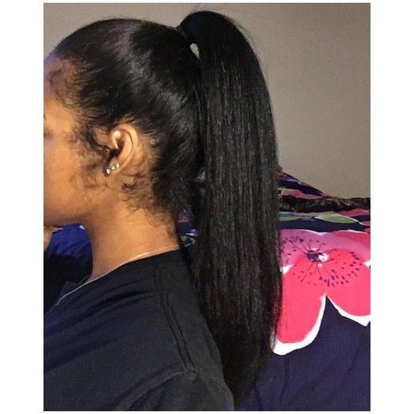 Natural hair ponytail bun updo best natural human hair pony tail for black women yaki permed african texture high sleek ponytail