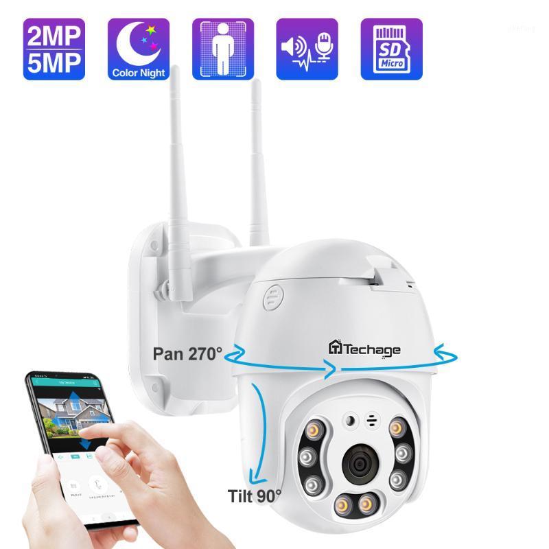 Techage 1080P 5MP Wifi IP Camera AI Human Detection Wireless Dome PTZ Camera Two-way Audio Security TF Card Dual Antenna1
Techage 1080P 5MP Wifi IP Camera AI Human Detection Wireless Dome PTZ Camera Two-way Audio Security TF Card Dual Antenna1