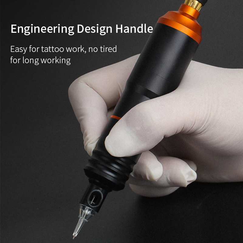 Rotary Tattoo Machine RCA Interface Import Motor Aircraft Aluminum Alloy Permanent Makeup Tattoo Gun Pen 201111