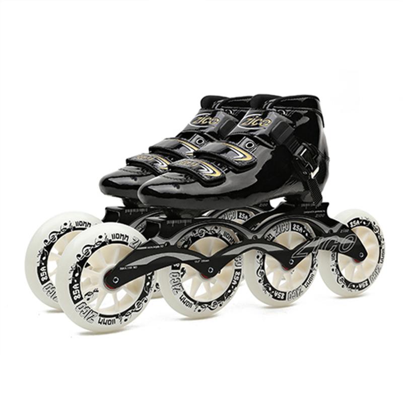 Super Worth! 4 Wheels Inline Speed Skating Shoes with Carbon Fiber Boot 4X90mm 4X100mm 4X110mm Track Road Street Race Skates, Model 2
Super Worth! 4 Wheels Inline Speed Skating Shoes with Carbon Fiber Boot 4X90mm 4X100mm 4X110mm Track Road Street Race Skates, Model 2