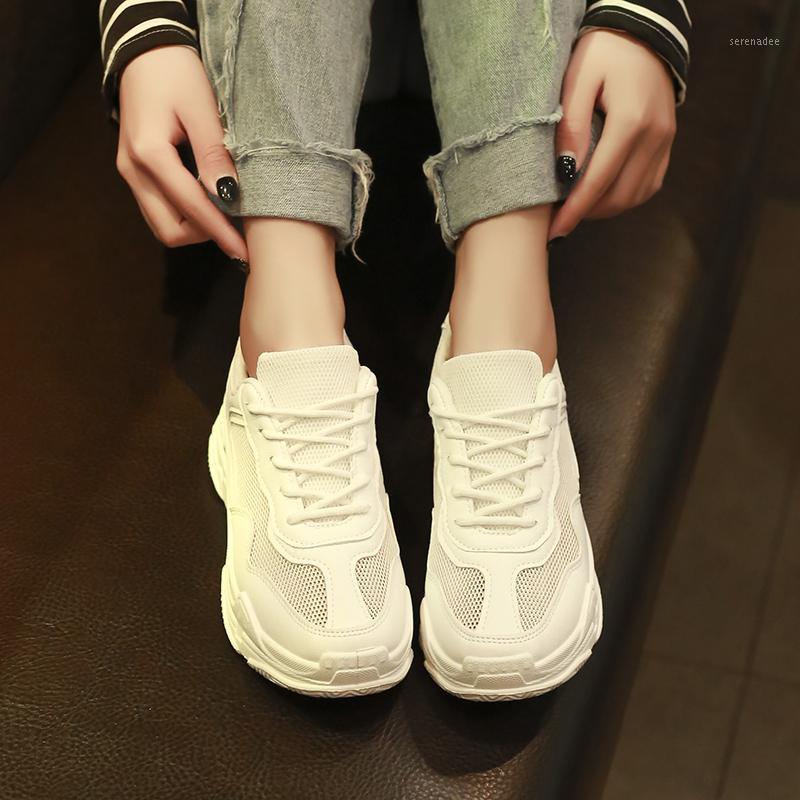 Spring and autumn wild white shoes women's mesh surface breathable increased truffle bottom sports and leisure old shoes Z4871
Spring and autumn wild white shoes women's mesh surface breathable increased truffle bottom sports and leisure old shoes Z4871