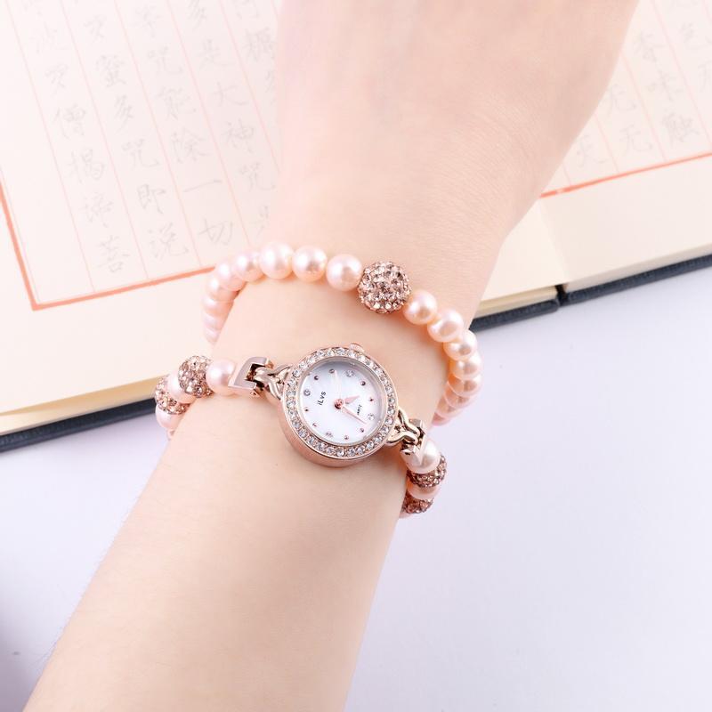 WOMEN'S BRACELET WATCH COMPACT AND DELICATE FASHION STYLE GOLD PEARL WATERPROOF GIFTS FOR GIRLS SET QUARTZ WATCH1, Silver
WOMEN'S BRACELET WATCH COMPACT AND DELICATE FASHION STYLE GOLD PEARL WATERPROOF GIFTS FOR GIRLS SET QUARTZ WATCH1, Silver