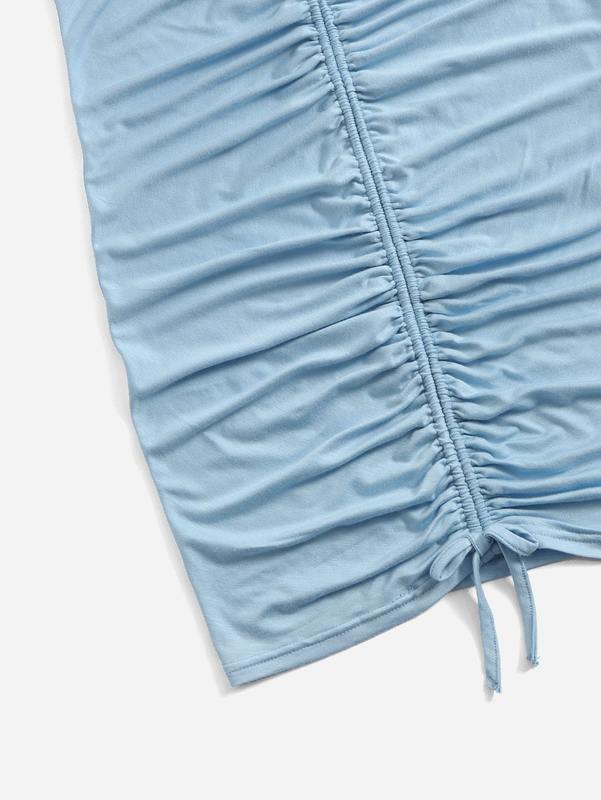 Teen Girls Drawstring Fitted Dress SHE