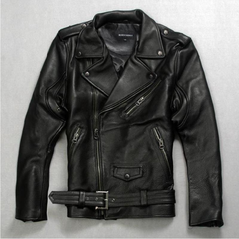 Geniune Leather Jacke For Men Sheepskin Leather Motocycle Thicken Jackets Plus Size 5XL Jaqueta Masculina MF121, Black
Geniune Leather Jacke For Men Sheepskin Leather Motocycle Thicken Jackets Plus Size 5XL Jaqueta Masculina MF121, Black