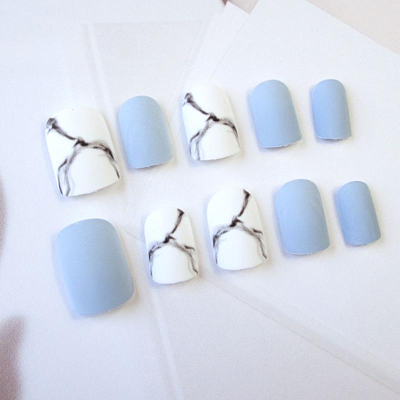 24Pcs/Set Artificial Short Full Cover False Fake Matte Nails Art Tip DIY MS-09, 1 set(24 pcs) 
24Pcs/Set Artificial Short Full Cover False Fake Matte Nails Art Tip DIY MS-09, 1 set(24 pcs)