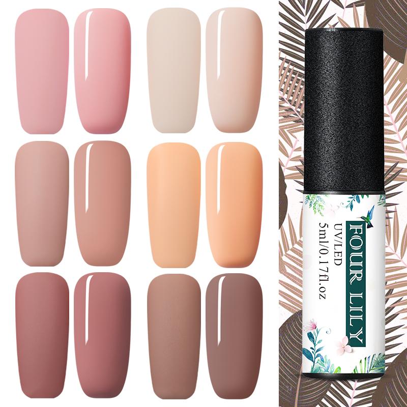 FOUR LILY 5ml Solid-color Gel Polish Pure Soak Off UV Gel Varnish Matte Nail Art Charm Nail Varnish Long Lasting Lacquer, Cs06775
FOUR LILY 5ml Solid-color Gel Polish Pure Soak Off UV Gel Varnish Matte Nail Art Charm Nail Varnish Long Lasting Lacquer, Cs06775