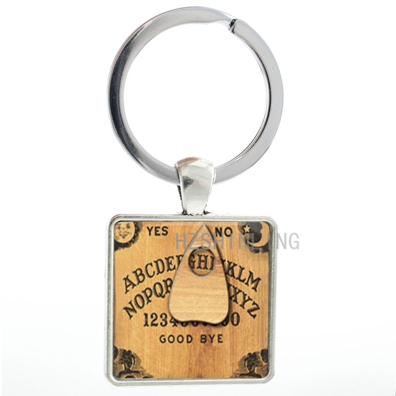 Fashion Tarot Card Ouija Board Keyring Oth Spirit World Case for Kingdom Hearts Keychain Men Women Key Chain Ring Gifts Aa107, Silver
Fashion Tarot Card Ouija Board Keyring Oth Spirit World Case for Kingdom Hearts Keychain Men Women Key Chain Ring Gifts Aa107, Silver