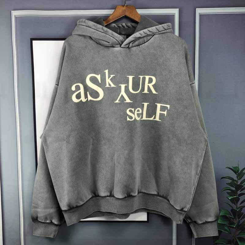 2021 New Heavy Fabric Askyurself Hoodie Oversize Letters Printed Sweatshirts Vintage Thick Cotton Inside Veet Hoodies Pullovers Zf4a
2021 New Heavy Fabric Askyurself Hoodie Oversize Letters Printed Sweatshirts Vintage Thick Cotton Inside Veet Hoodies Pullovers Zf4a