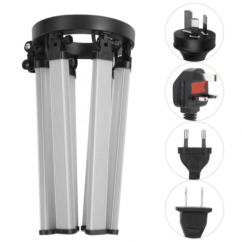 Foldable LED Fill Lamp Six Tubes Stick Double Color Temperature Live Short Video Photographic Light 110-240V Ring Fill Lamp
Foldable LED Fill Lamp Six Tubes Stick Double Color Temperature Live Short Video Photographic Light 110-240V Ring Fill Lamp