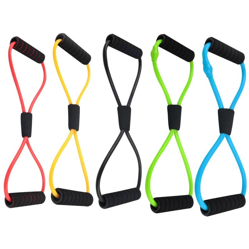 Yoga Fitness Resistance 8 Word Chest Expander Rope Workout Muscle Fitness Rubber Elastic Bands For Gym Sports Exercise Hot
Yoga Fitness Resistance 8 Word Chest Expander Rope Workout Muscle Fitness Rubber Elastic Bands For Gym Sports Exercise Hot