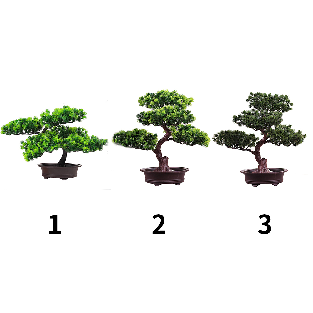 Accessories Artificial Decorative Bonsai Gift Lifelike Festival Simple DIY Simulation Ornament Home Pine Tree Potted Plant LJ200903