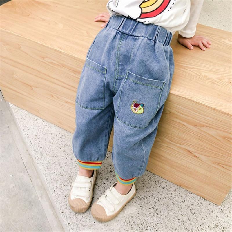 2-7T Cute Sweet Jeans For Girls Toddler Kid Baby Spring Clothes bear Print Loose Denim Pants Elegant Lovely Trousers Streetwear
2-7T Cute Sweet Jeans For Girls Toddler Kid Baby Spring Clothes bear Print Loose Denim Pants Elegant Lovely Trousers Streetwear