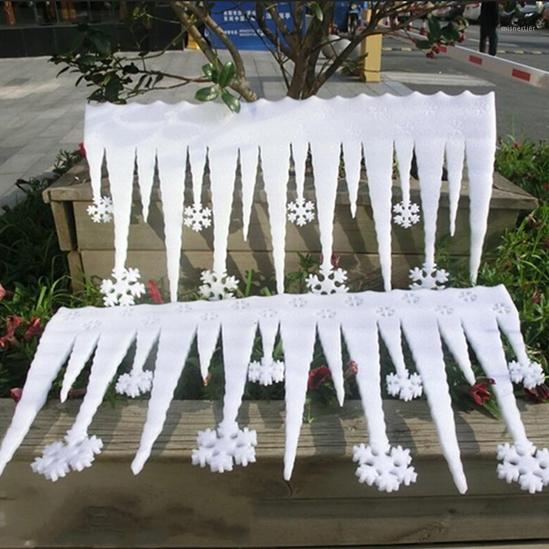 2pcs/lot Foam Ice Strip Icicle Snowflake Pendant Decorations Merry Christmas Ornaments Snow Navidad Natal Decor for Wall White1
2pcs/lot Foam Ice Strip Icicle Snowflake Pendant Decorations Merry Christmas Ornaments Snow Navidad Natal Decor for Wall White1
