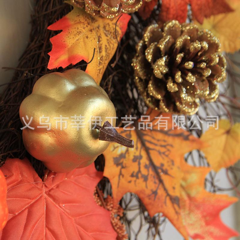 Hand-made Thanksgiving Garland Resin Pumpkins Hanging Wreath for Indoor or Outdoor Decoration, As pic
Hand-made Thanksgiving Garland Resin Pumpkins Hanging Wreath for Indoor or Outdoor Decoration, As pic