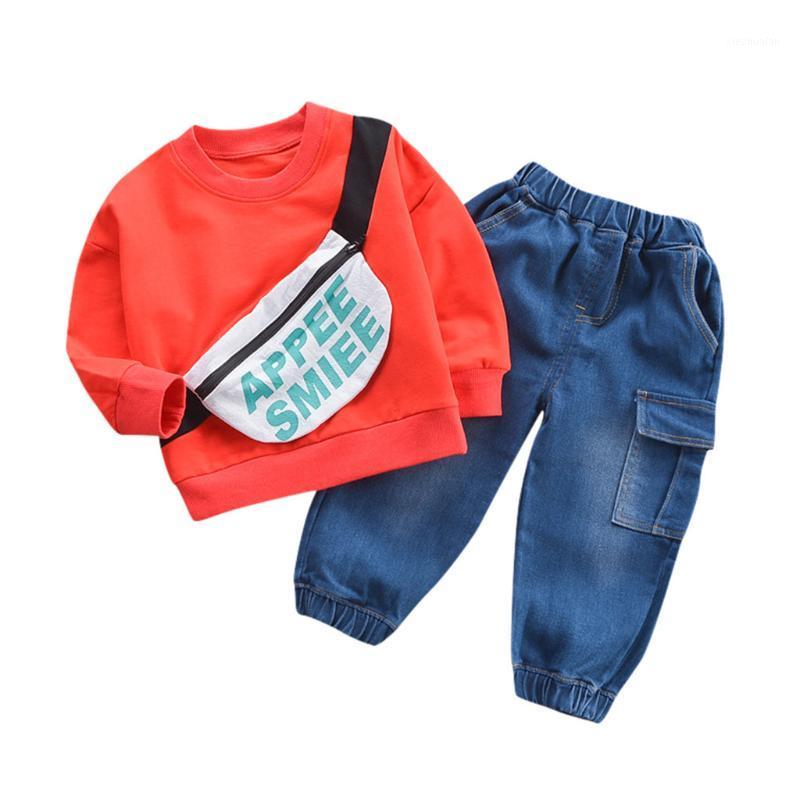 KANCOOLD boy autumn children's clothing long-sleeved letter backpack pattern sweater denim elastic frill stitching pocket suit1, Blue
KANCOOLD boy autumn children's clothing long-sleeved letter backpack pattern sweater denim elastic frill stitching pocket suit1, Blue