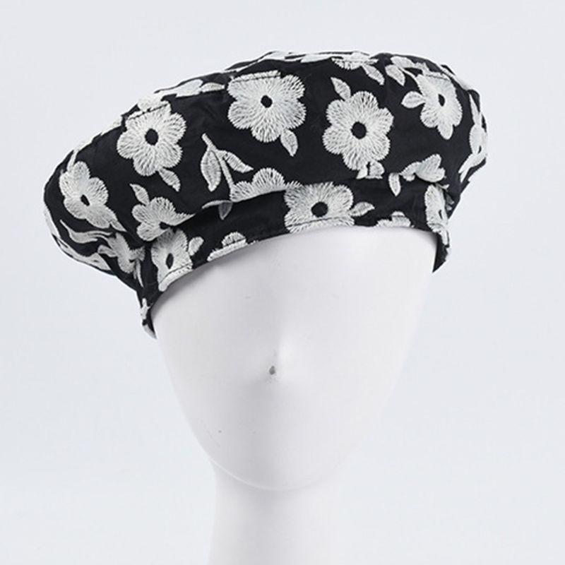 Spring Summer Women Berets Fashion Flower Embroidery Hat Female Vintage Painter Flat Cap, Yellow
Spring Summer Women Berets Fashion Flower Embroidery Hat Female Vintage Painter Flat Cap, Yellow